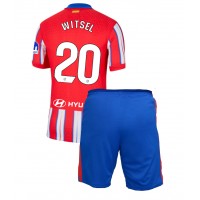 Dres Atletico Madrid Axel Witsel #20 Domaci za djecu 2024-25 Kratak Rukav (+ kratke hlače)